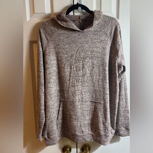 SJS Heathered Gray Women's Hoodie